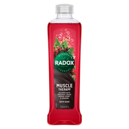 Picture of Radox Herbal Baths Muscle Therapy 500ml x6